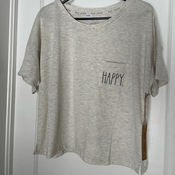 Rae Dunn Happy t-shirt - Picture 2 of 12